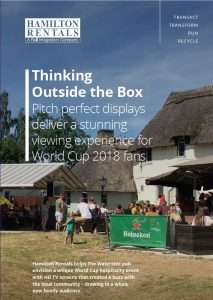 AV rental for sporting events