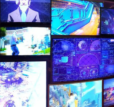video wall rental