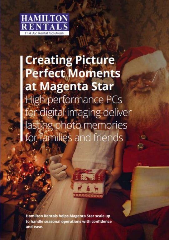 IT Rental- Magenta Star
